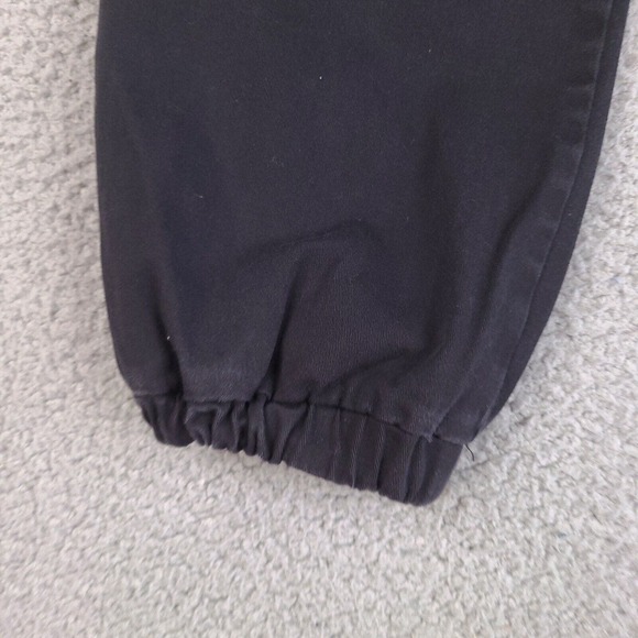 Riflessi‎ Cargo Pants Teen Youth Large 27x26.5 Black Stretch Elastic Ankle - Picture 8 of 15